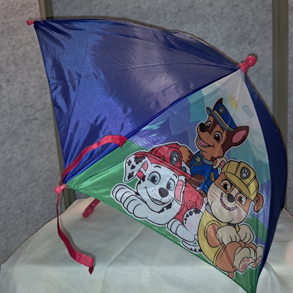 Paw Patrol Kids Umbrella - Blue and Green
